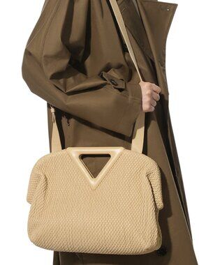 Bottega Veneta Intrecciato Leather Point Bag